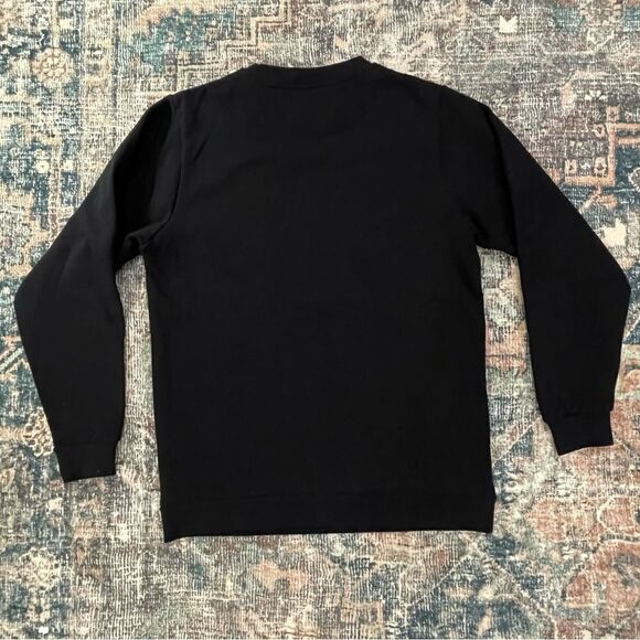 NWOT Known Supply black sweatshirt with Infinity sign & Rebuy message sz small - Picture 3 of 8